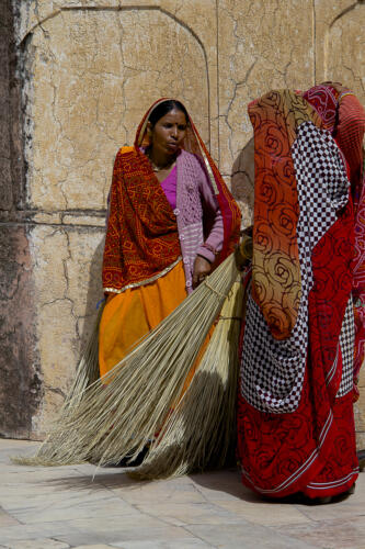 Palace Sweepers • Amber Fort • India 
