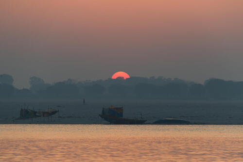 Sunrise • Ganges River • 01 