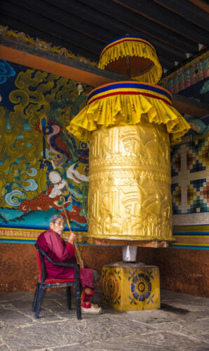 Prayer Wheel • Bhutan